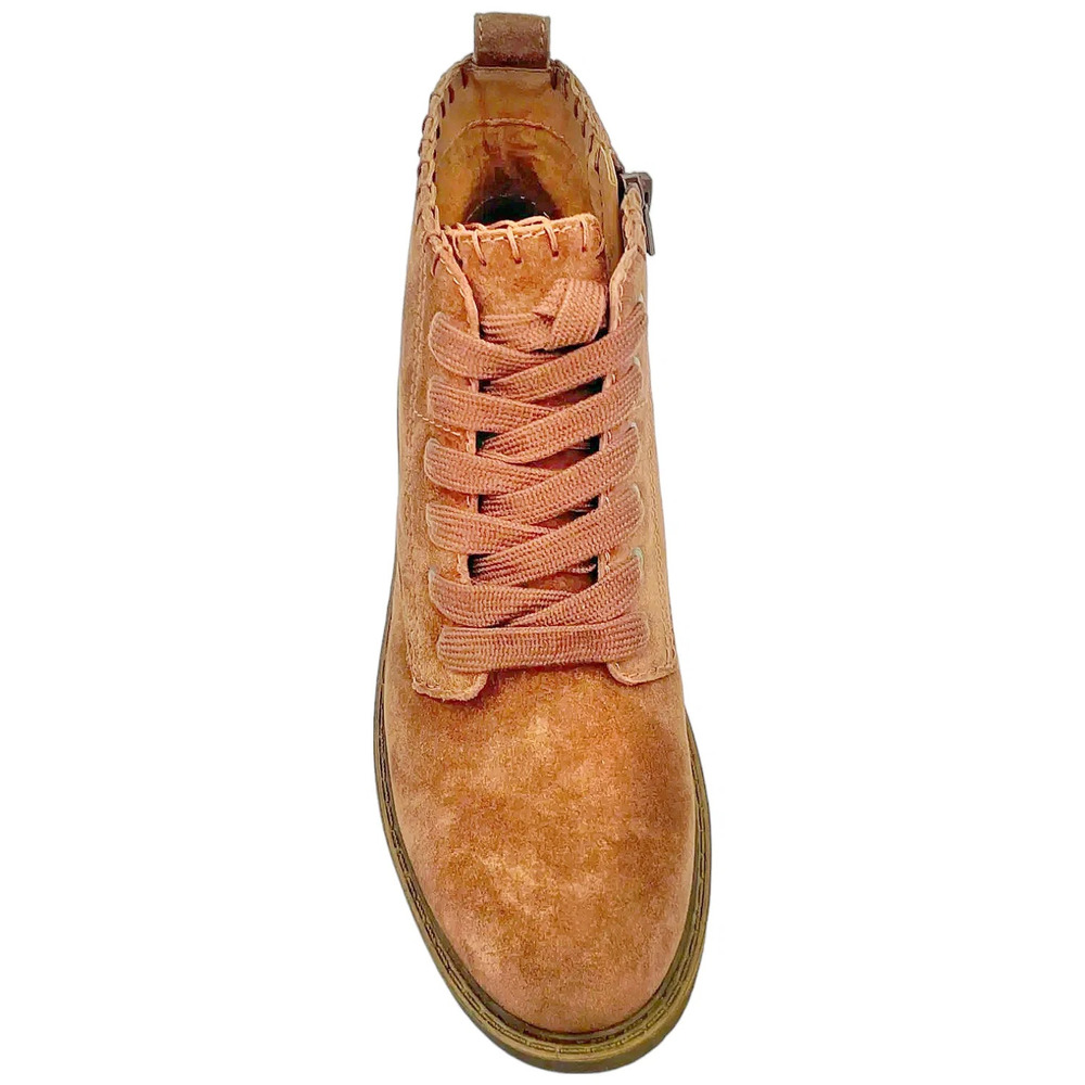 Zodiac Suede Lace-Up Boots Paisley Cognac - Medium - Picture 2 of 3